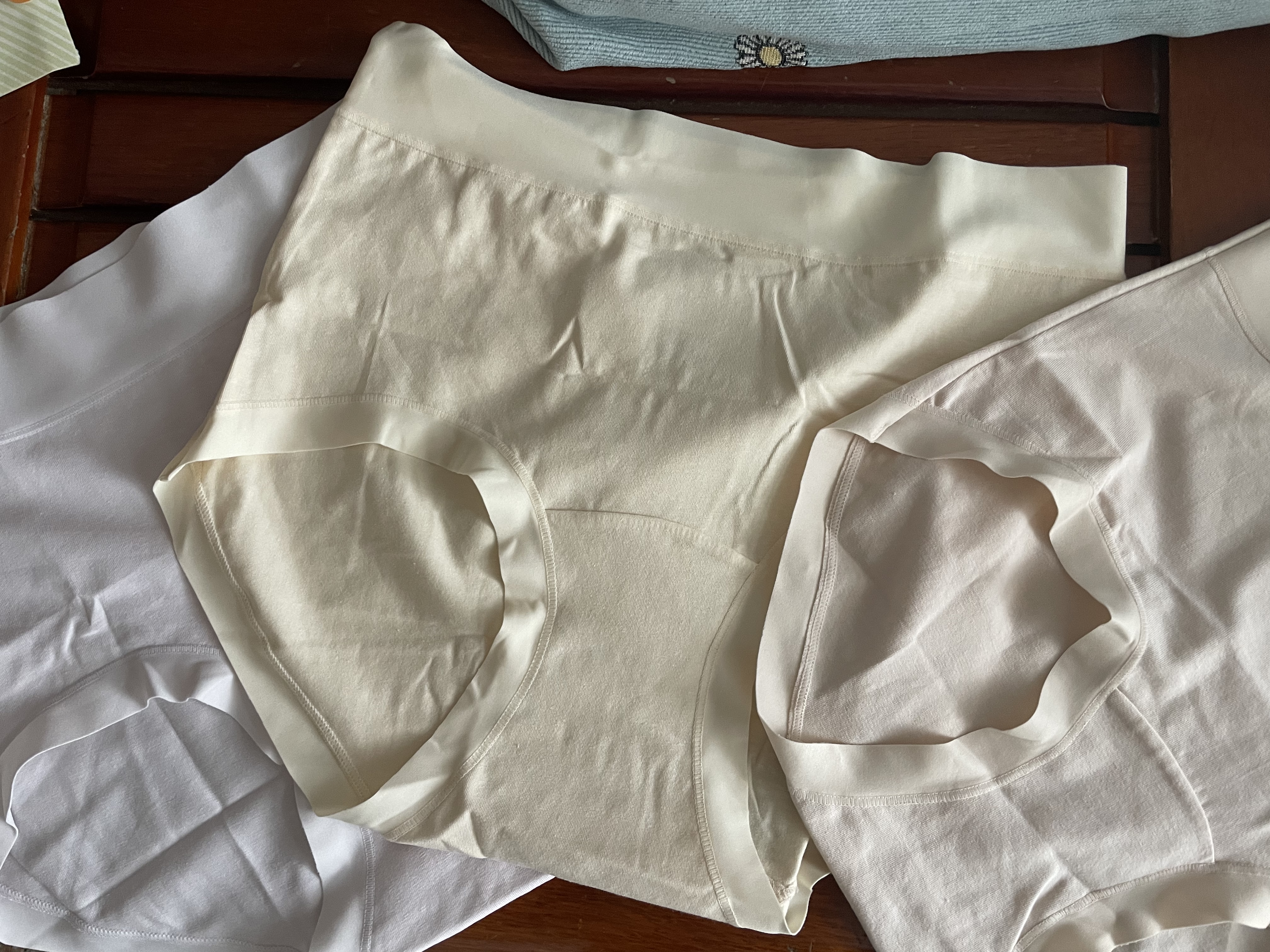 菇娘家特护级A类纯棉16A抗菌高腰内裤零染棉加长裆女士无痕三角裤莱卡 实拍图