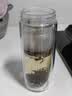 慕馨（moosen）玻璃杯茶杯男士泡茶专用防爆双层茶水分离水杯商务办公 实拍图