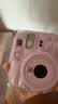 INSTAX富士instax立拍立得 一次成像相机 mini13漂浮记忆礼盒 沁桃粉 含10张幻梦银河相纸 实拍图