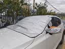 好汽仕汽车前风挡雪挡罩车衣半罩加厚遮防雪防霜防冻玻璃罩冰冬季雹 实拍图