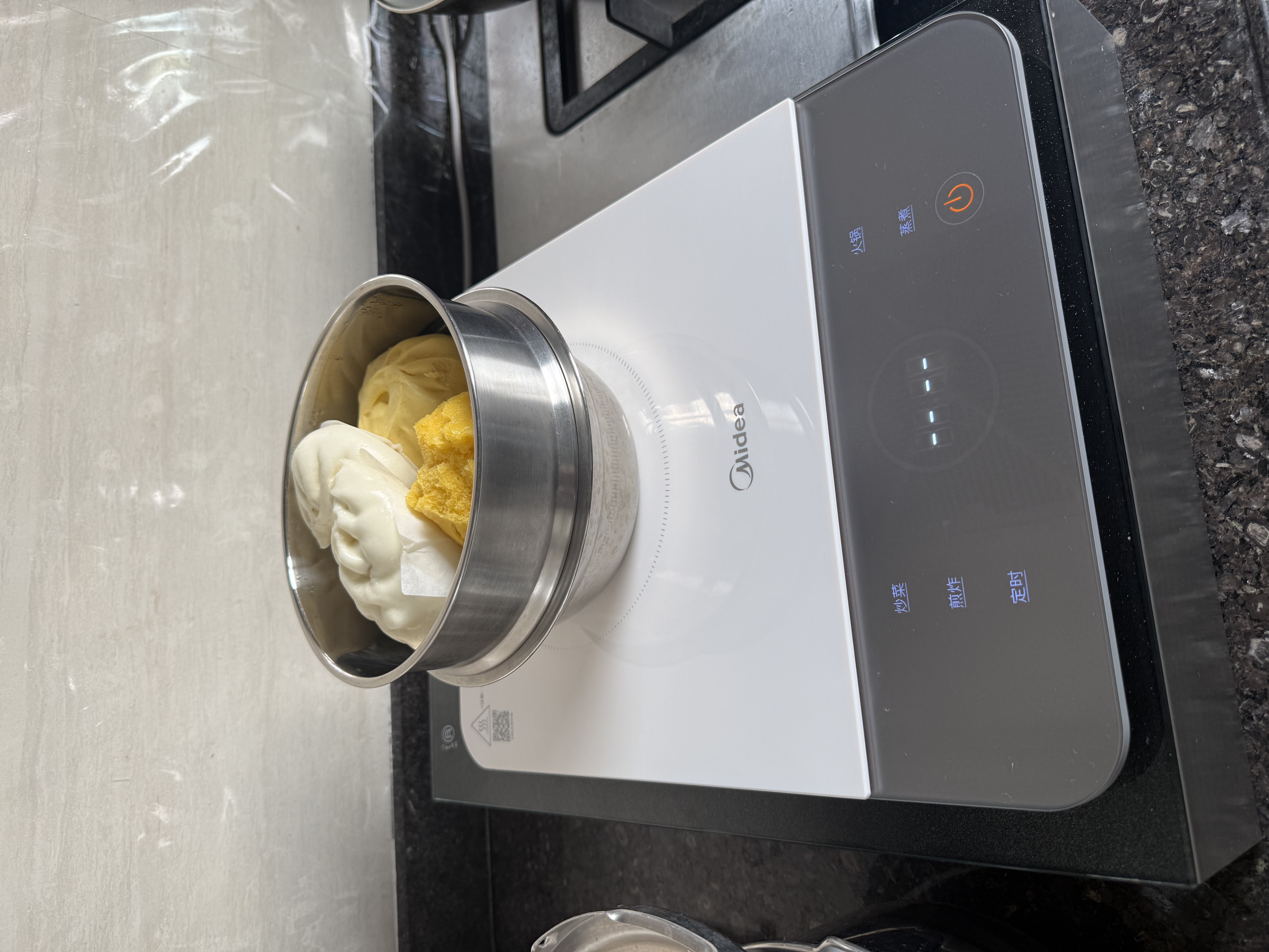 美的（Midea）家用电磁炉电陶炉电池炉2200W大功率猛火新型电磁灶一体面板爆炒炒菜超薄火锅炉2026新品MC-E22A02 实拍图