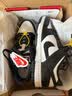 耐克NIKE女休闲板鞋 DUNK 运动鞋DD1503-101白黑37.5 实拍图