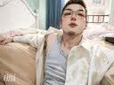 主意范（ZHUYIFAN）胖子超大码休闲衬衫男士短袖夏季宽松大码冰丝学生外套衬衣套装 C3511白色+牛仔裤 3XL (185) 165-180斤 实拍图