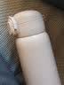 哈尔斯（HAERS）保温杯水杯男女生316L不锈钢吸管杯上学便携杯子 粉500ml 实拍图