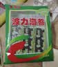 波力海苔片原味36g(4.5g*8包)儿童高蛋白休闲零食礼包即食调味紫菜 实拍图