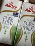 安佳（Anchor）脱脂牛奶 3.6g蛋白质牛奶 新西兰原装进口草饲1L*12盒 实拍图