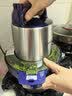 美的双刀绞肉机家用5L大容量 1000W大功率纯铜电机商用电动多功能料理机绞馅机辅食机搅拌机碎肉机和面 5L 304不锈钢杯 BL90R03 实拍图