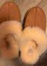 UGG秋季女士经典舒适厚底毛拖包头休闲懒人毛毛鞋勃肯鞋 1122550 CHE|栗色 38 39码及以下建议拍大一码 实拍图