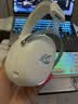 iKF V11 Pro2.0四模游戏耳机头戴式无线电竞屏显2.4G蓝牙FPS专用7.1声场三角洲驱动听声辨位  白蓝色 实拍图