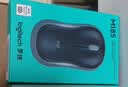 罗技（Logitech）M185鼠标 无线鼠标 办公鼠标 对称鼠标 黑色红边 带无线2.4G接收器 实拍图