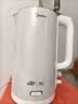 美的（Midea）电热水壶烧水壶钛材质2200W速沸恒温水壶彩钢外壳调奶器自动断电2L大容量2026新款MK-SH20M127-T 实拍图