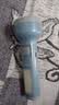 得力LED双照明强光手电筒 USB充电轻巧便携 双灯多场景 户外钓鱼 大号蓝色 实拍图