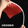 易利丰（elifo）送36贴纸 中国国庆小国旗手持小红旗手摇旗杆8号5面带杆14*21cm小五星红旗帜小旗子装饰儿童手拿 实拍图
