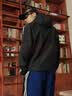 adidas通勤百搭经典休闲运动连帽夹克早秋外套男女阿迪达斯三叶草 黑色   L 实拍图