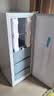 海尔（Haier）山茶花211L立式冰柜小型家用小冰柜减霜一级能效冷冻深冷冷柜小冰箱大容量冰箱大容量BD-211GHW9 实拍图