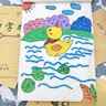 樱花（SAKURA）【开学礼物】24色油画棒套装儿童安全蜡笔美术彩绘绘画画笔软性油性粉棒油彩棒出游礼物小太阳款 实拍图