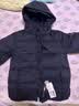 雪中飞儿童羽绒服新款男女童秋冬季加厚青少年面包服中大童保暖羽绒外套 黑色 4376 160 实拍图
