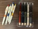 得力（deli）开学必备用品精美日系插画秒干按动中性笔 0.5mmST笔头学生刷题笔考试笔 黑色4支/盒SA204高考考试 实拍图
