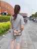 柏萨尼（PESASRIE）品牌包包女包单肩包奢侈斜挎包百搭印花包情人节生日礼物送老婆 咖啡色【当次日达/急单拍】节日礼物热销爆款 品牌礼盒礼盒包装 实拍图