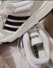 adidas ENTRAP美式校园风运动鞋少年感复古篮球风板鞋阿迪达斯 白色/矾土棕/黑色   42 实拍图