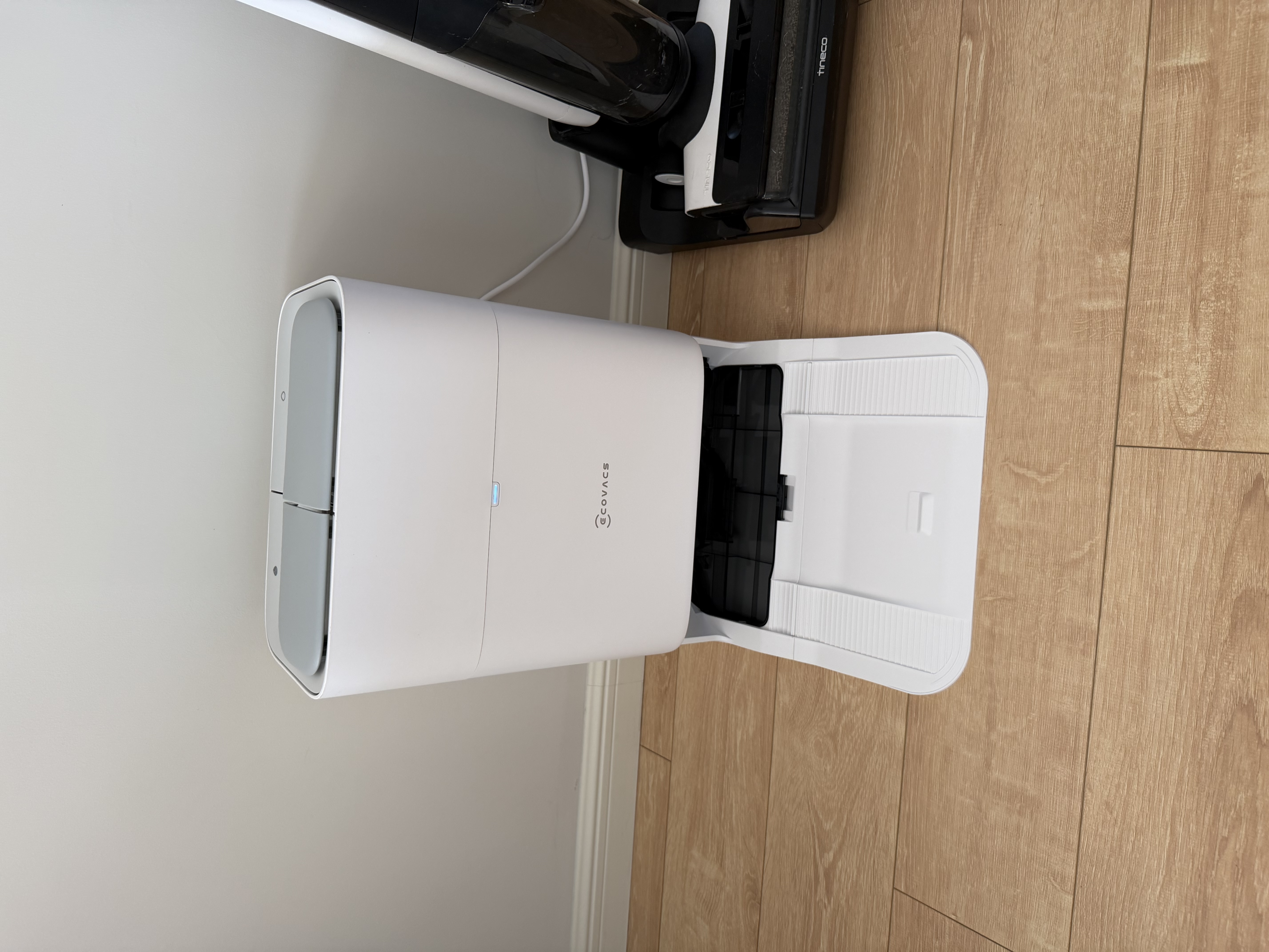 科沃斯（ECOVACS）T80扫地机器人扫拖一体自动清洗全自动自清洁拖地机扫地吸尘拖地三合一滚筒恒压活水洗地机地宝 T80水箱版【滚筒扫地机销量王】 实拍图