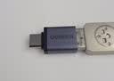 绿联Type-C转换USB3.2转接头OTG适用苹果18/17/16华为安卓手机数据线U盘平板笔记本电脑耳机键鼠车充电 实拍图