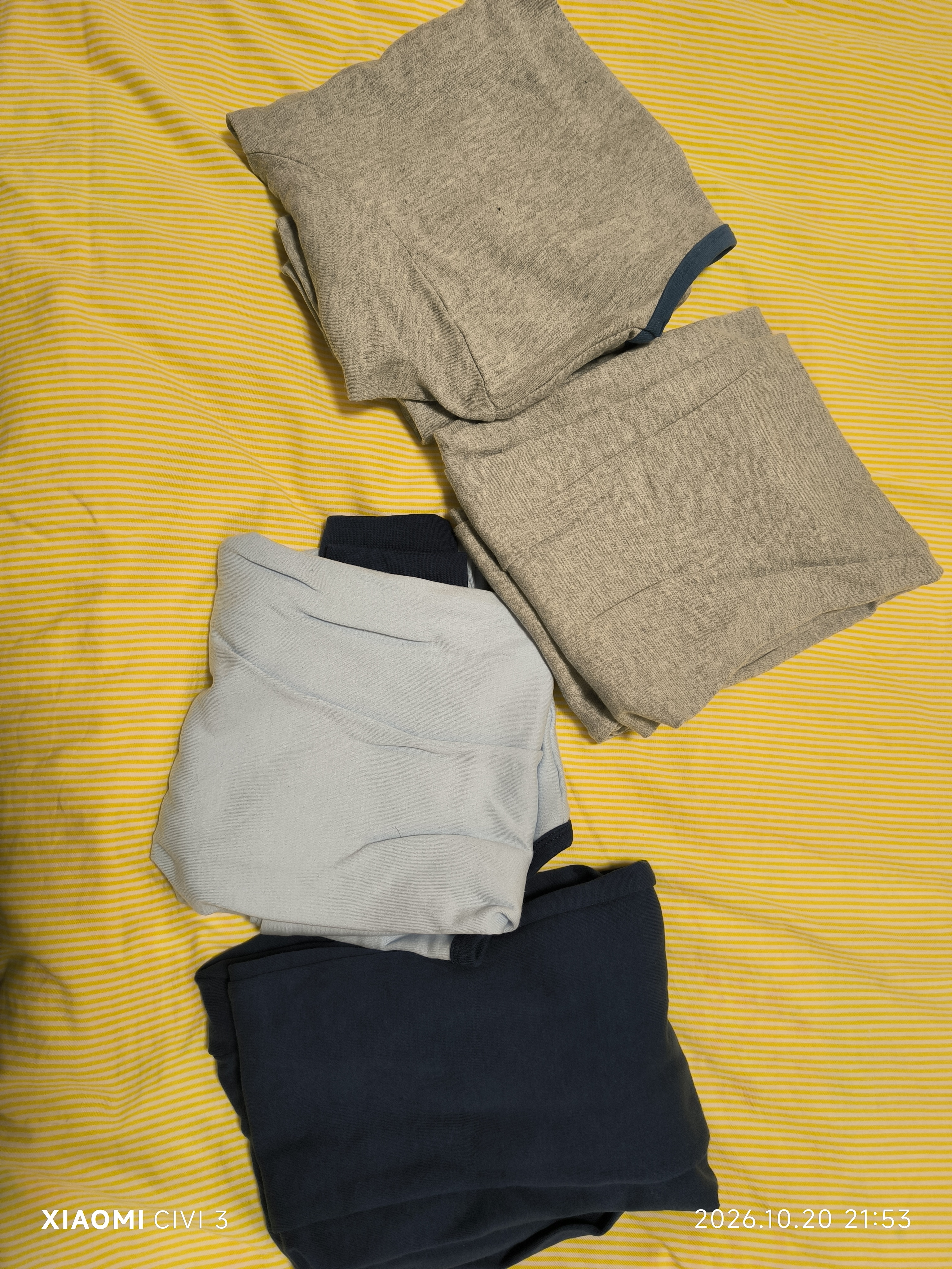 红豆儿童纯棉内衣套装男女童秋衣秋裤秋冬保暖低领棉毛衫M1161麻灰165 实拍图