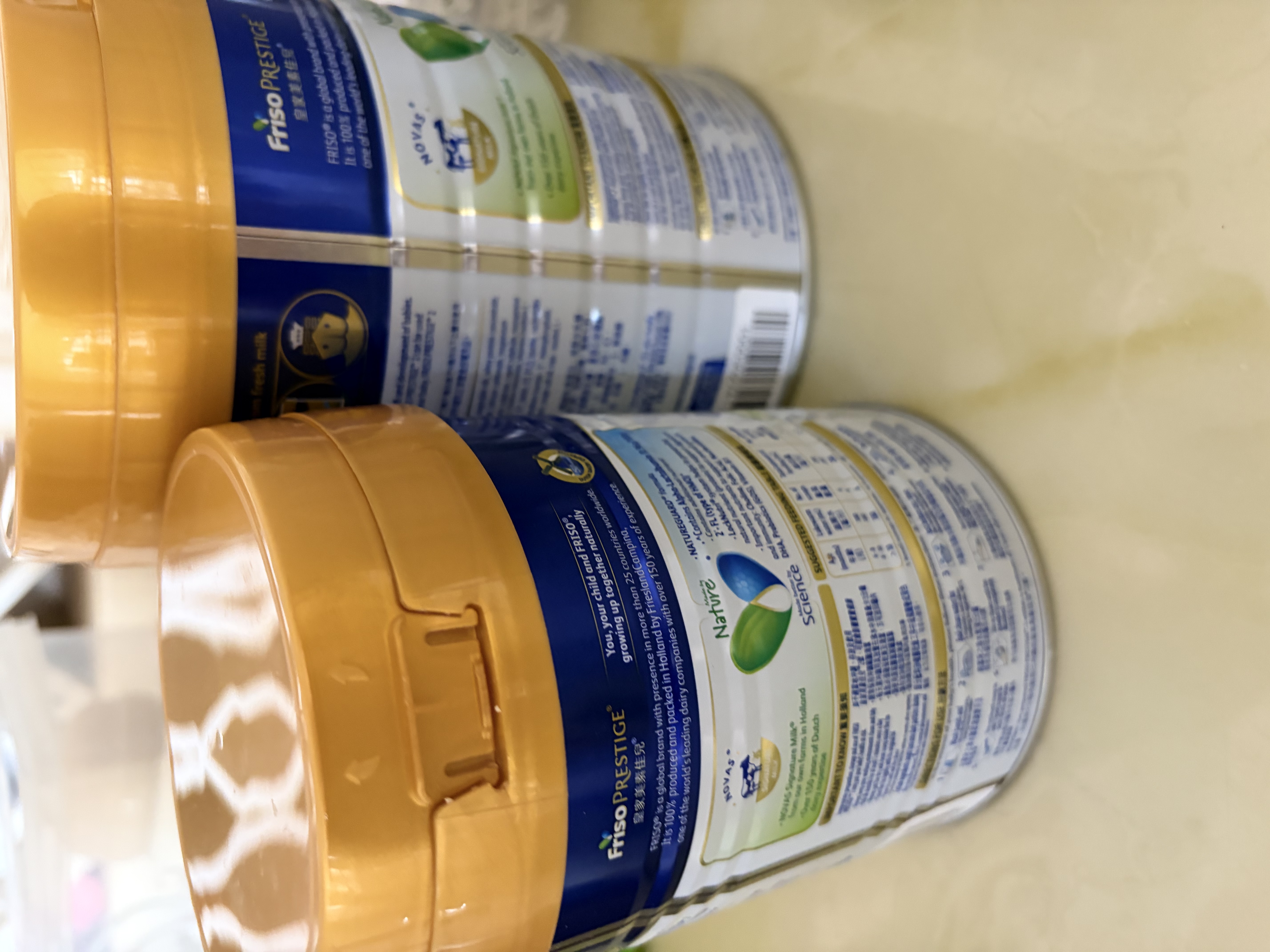 美素佳儿（Friso）皇家美素力港版婴儿配方奶粉1段800g/罐(0-6个月适用) 实拍图