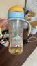 贝亲（Pigeon）防胀气 自然成长翻盖直饮吸管 大童奶瓶330ml 马戏团 18月+ AA279 实拍图
