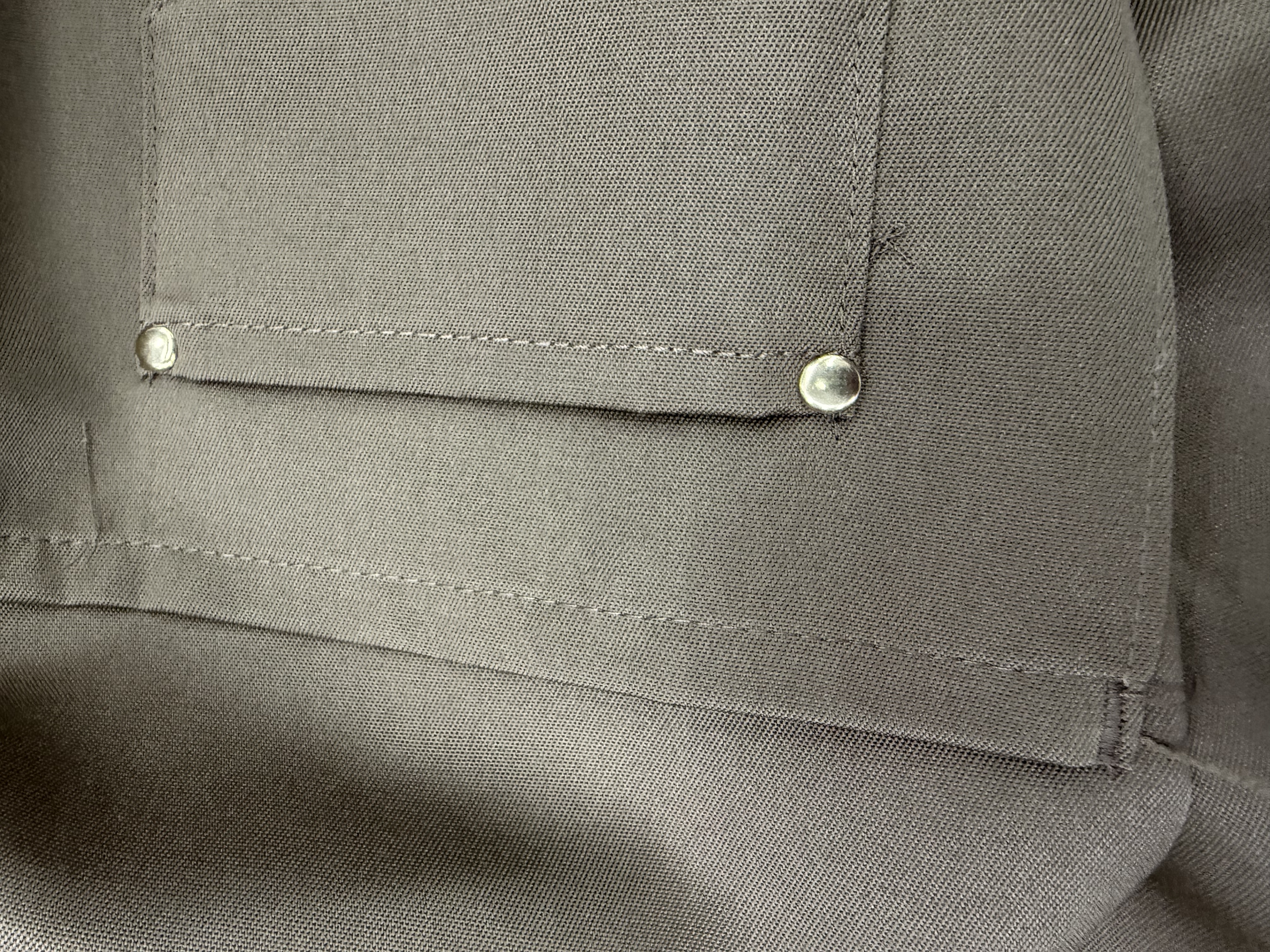 保罗岚芝围裙定制logo印字工作服男女厨房奶茶店餐饮服务员防水油围腰定做 实拍图