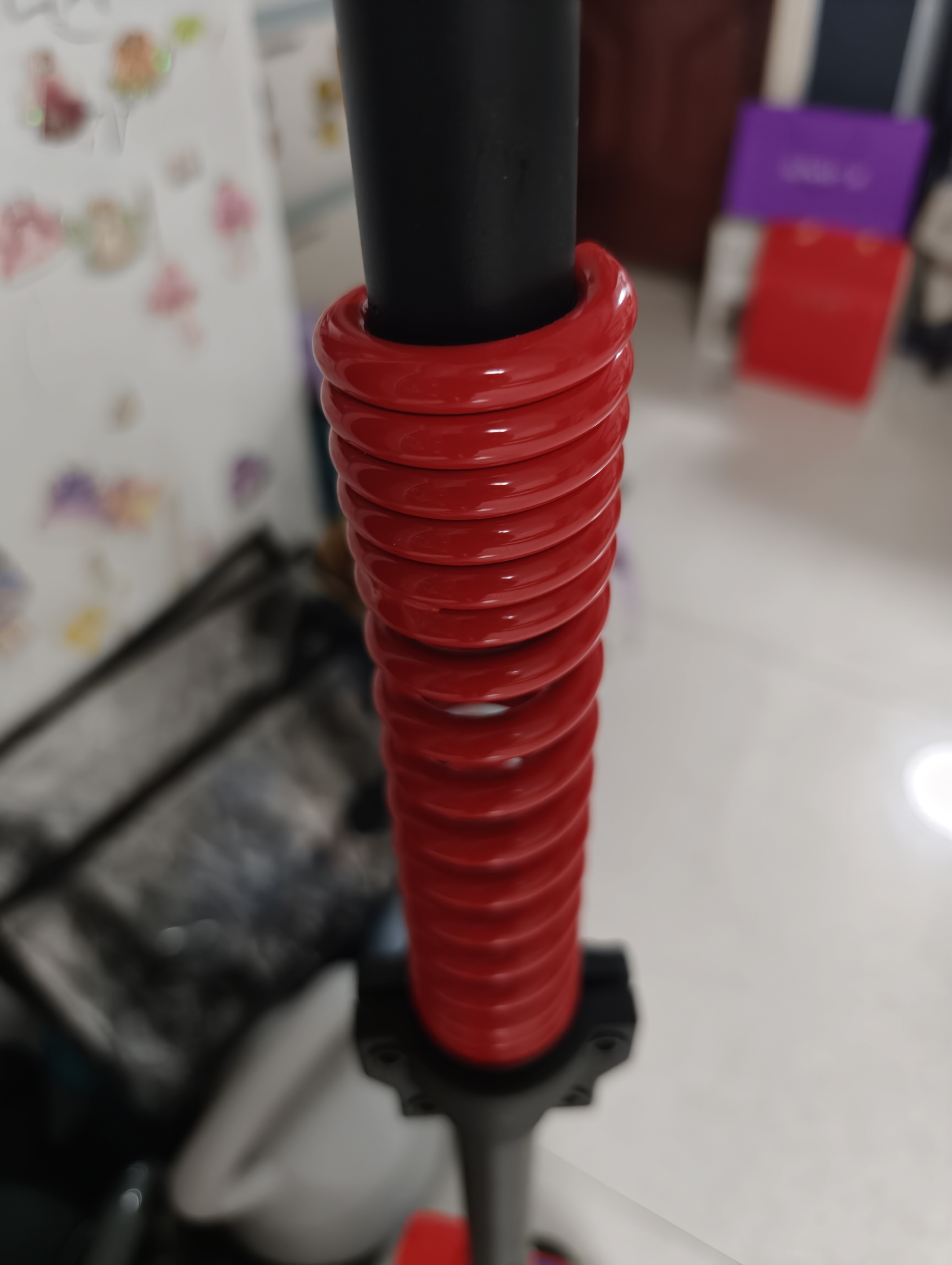 OES拳击训练器速度球拳击反应球立式沙袋散打练习靶成人儿童不倒翁 实拍图
