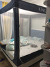 南极人（Nanjiren）婴儿防摔蚊帐1.8x2米家用遮光床帘免安装蚊帐一体式全包围 S梦想深蓝【A类帐纱+回底绑带】 150cm*200cm*170cm 【不含遮光帘】 实拍图