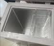 荣事达（Royalstar）小冰柜家用小型冷冻保鲜迷你冷藏商用卧式冷柜单用储母乳柜节能省电 128白色【可囤60斤肉 加厚发泡 强制冷】 实拍图