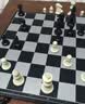 友邦（UB） 国际象棋磁性折叠便携成人儿童学生教学露营用棋4812B-C(大号) 实拍图