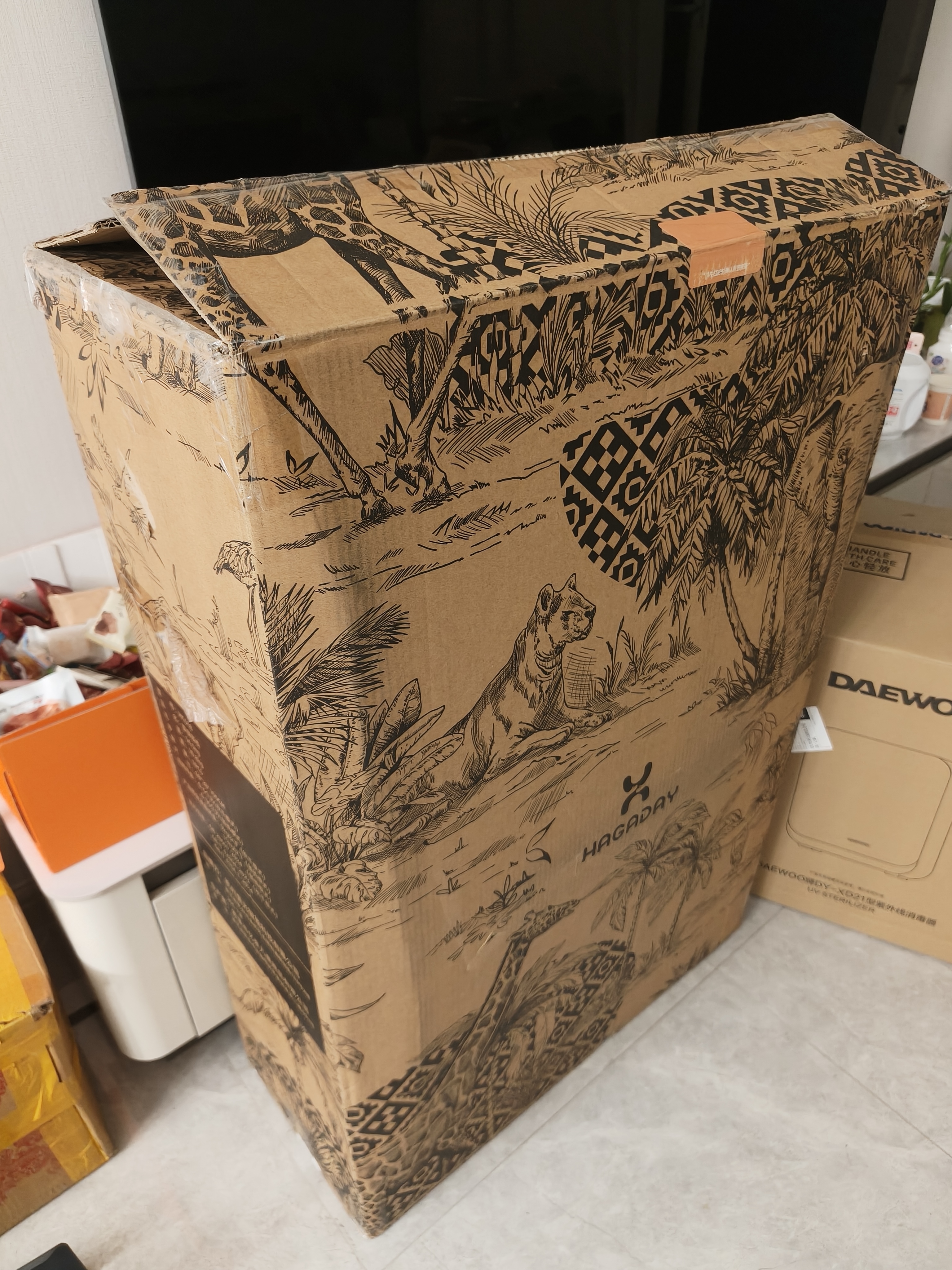 哈卡达宝宝餐椅婴儿成长椅学座椅多功能椅子家用餐桌椅子可折叠学坐神器 【Plus电动摇椅免安装+抑菌新生儿睡垫款】-古兰凰Pro 实拍图