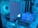 超频3（PCCOOLER）RZ620M X 白色 CPU风冷散热器（6热管/mini双塔/双滚珠轴承/10CM性能风扇/支持1700 AM5） 实拍图