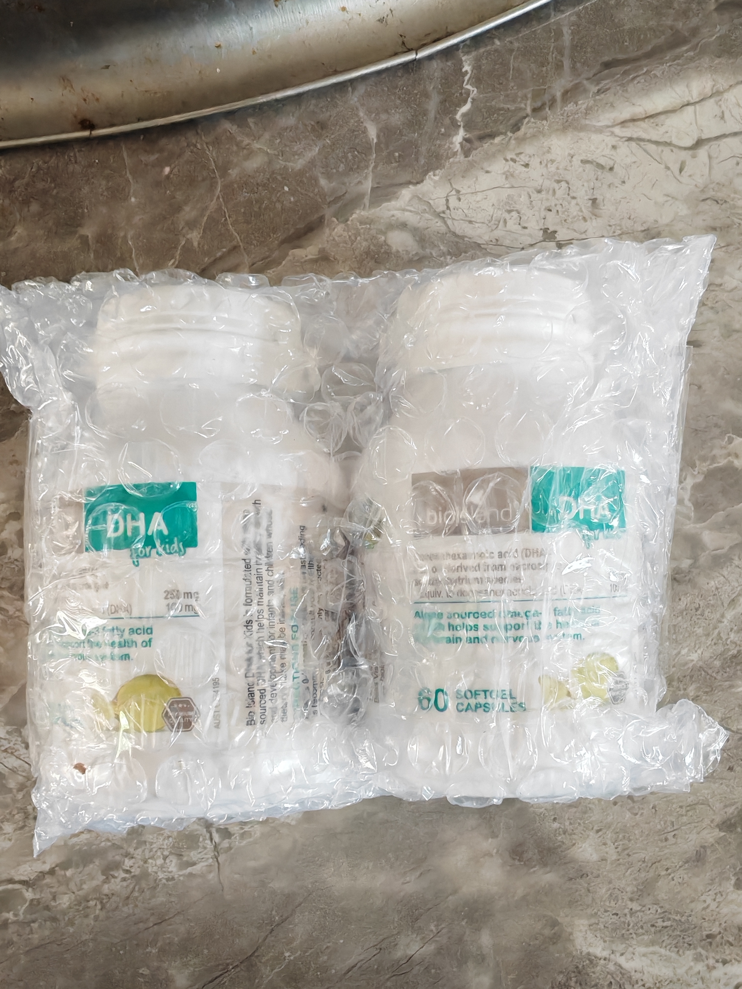 Bio Island佰澳朗德 婴幼儿童DHA海藻油胶囊 60粒*2瓶 澳洲进口 实拍图