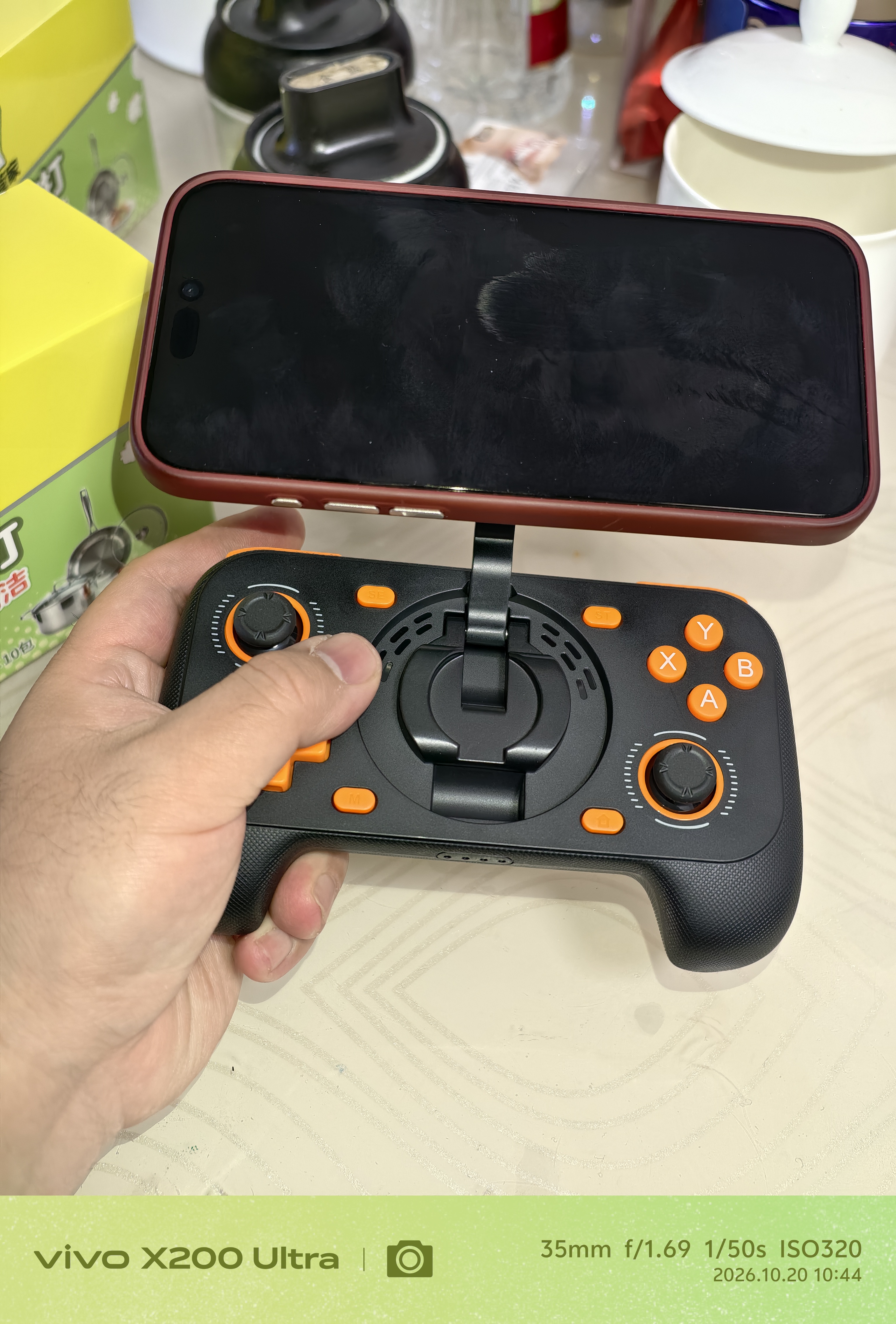 赛太克X1磁吸游戏手柄无线手机手柄TMR摇杆多模蓝牙车机直连便携式Switch电脑xbox手机pc电视steam 实拍图