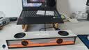 狼蛛（AULA）GS8桌面音响音箱RGB灯效音乐律动长条桌搭有线蓝牙游戏电竞7.1环绕声降噪麦克风台式电脑PS5通用白 实拍图