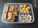 美丽雅饭盒三分格1150ml方形可微波加热冰箱冷冻分装食品级保鲜盒餐盒 实拍图