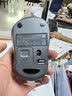 罗技（Logitech）M220 轻音鼠标 无线鼠标 办公鼠标 对称鼠标 带无线微型接收器 灰黑色 实拍图