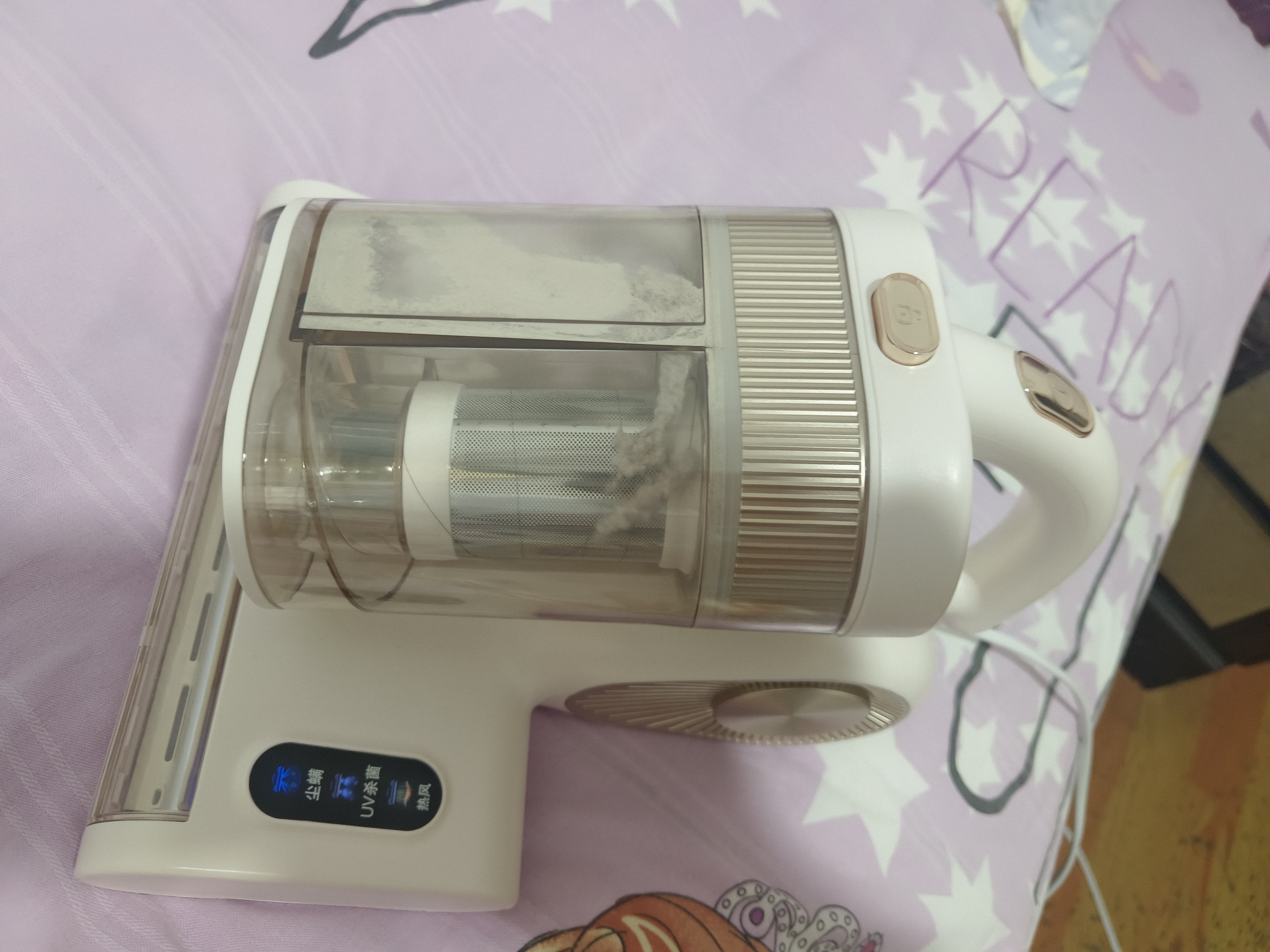 苏泊尔除螨仪器热销TOP1大功率宠物除毛双杯除螨防缠床上吸尘器高温杀菌吸尘三合一大吸力除螨机R8 Pro 实拍图