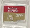 Sandisk闪迪1TB TF(MicroSD)内存卡4K极速金卡A2 V30 U3兼容大疆Pocket3/4P/Action 6运动相机/无人机存储卡 实拍图