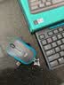罗技（Logitech）MK275 键鼠套装 无线键鼠套装 办公键鼠套装 全尺寸 商务键鼠套装 带无线2.4G接收器 黑蓝色 实拍图