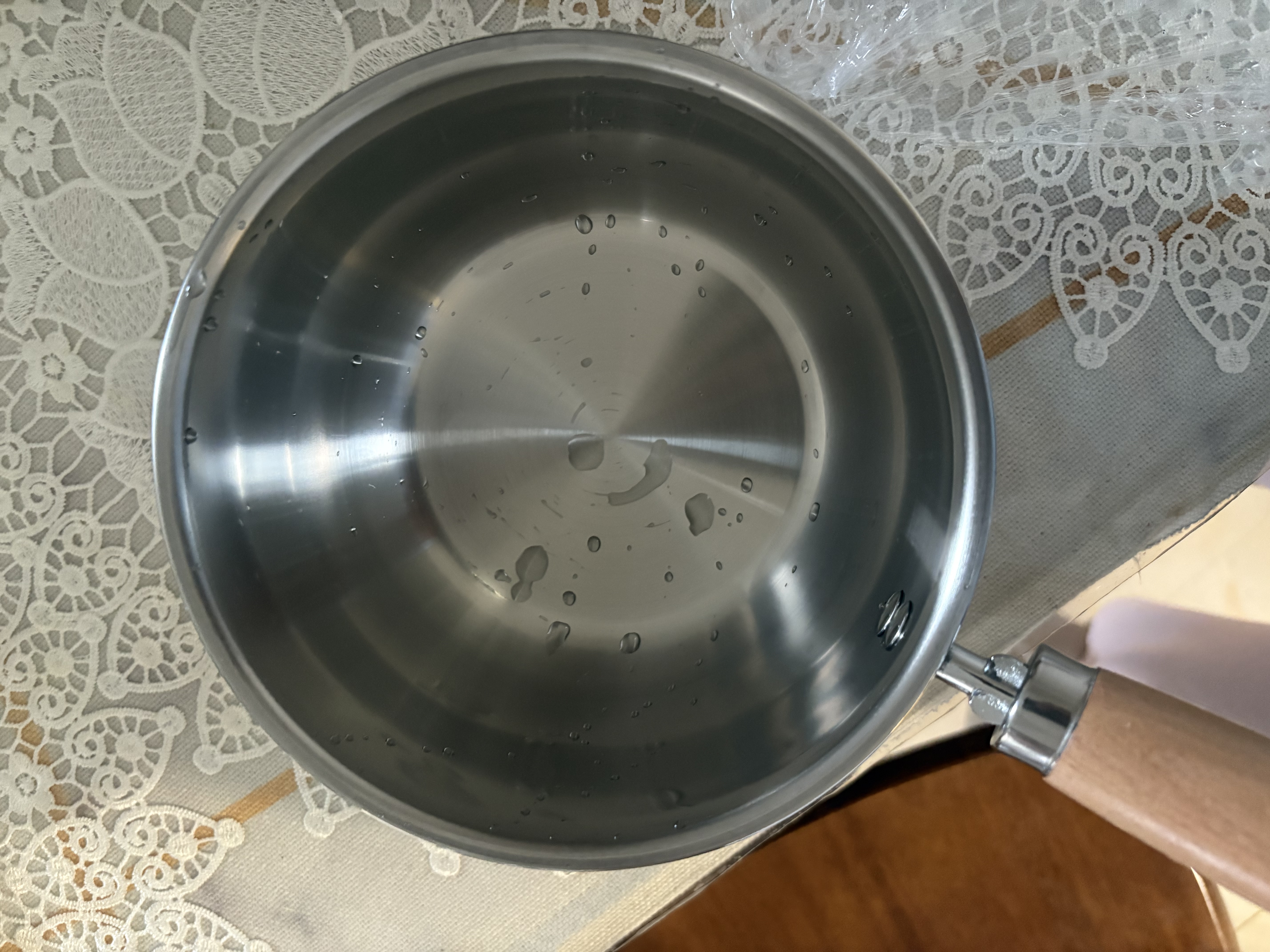 双枪（Suncha）奶锅 316L不锈钢0涂层婴儿宝宝辅食锅小奶锅汤锅煮面锅16cm带盖 实拍图