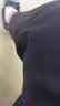 啄木鸟（TUCANO）休闲裤男夏季冰丝薄款潮流宽松裤子男时尚运动直筒长裤 黑色 5XL 实拍图