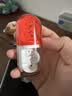 水月雨音乐胶囊PILL 蓝牙耳机耳夹式AI降噪蓝牙6.0真无线开放式不入耳高音质跑步运动通话音乐耳机礼物 红色 实拍图