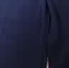 左西童装男童裤子2026新款儿童运动裤奥粒绒大童弯刀裤 黑色 160 实拍图