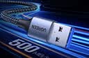 绿联USB3.0延长线 公对母数据连接线 适用U盘鼠标键盘打印机分线器扩展加长转接线铝壳编织2米10497 实拍图
