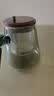 古德窑 泡茶壶茶水分离玻璃内胆一键过滤泡茶杯茶具中秋礼品礼物送老师 胡桃木玻璃烟灰款飘逸茶壶 650ml 实拍图